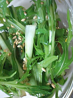 水菜サラダ-レシピのメイン写真