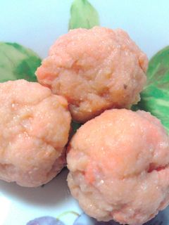 ♡おから鮭団子♡-レシピのメイン写真