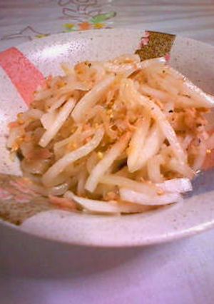 *大根とツナの和風サラダ*-レシピのメイン写真