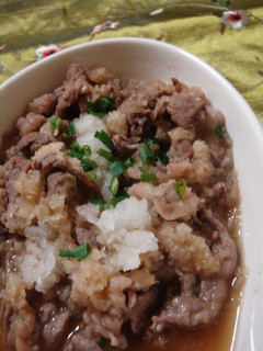 簡単♪牛肉のおろし煮-レシピのメイン写真