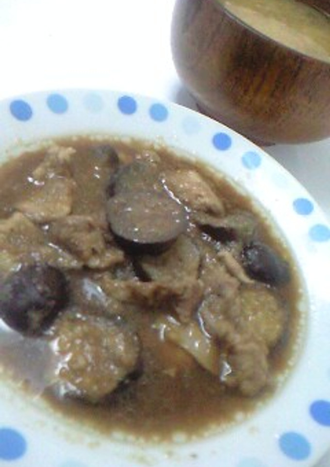 豚肉となすのみぞれ煮-レシピのメイン写真