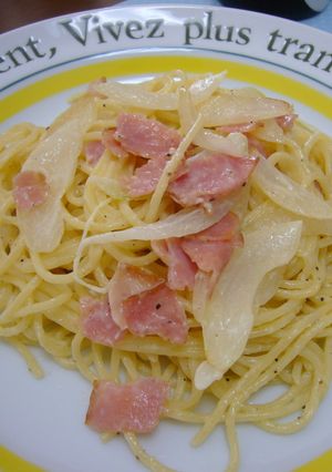 簡単☆クリームパスタ-レシピのメイン写真