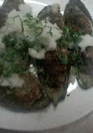 なすのひき肉詰め焼き-レシピのメイン写真