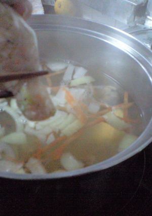 ビニールからムニョ～ッ【肉だんごスープ】-レシピのメイン写真