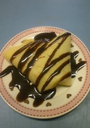 簡単チョコバナナクレープ-レシピのメイン写真