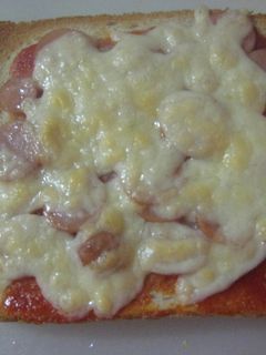 簡単 ピザ風トースト-レシピのメイン写真