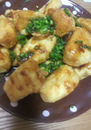 ヘルシー☆揚げ豆腐☆焼肉のタレで♪-レシピのメイン写真