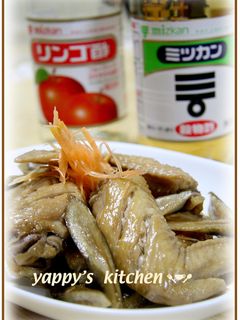 ღ ღ手羽先とごぼうのさっぱり煮ღ ღ-レシピのメイン写真