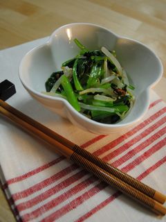 カンタン♪小松菜ともやしのこぶ茶和え-レシピのメイン写真