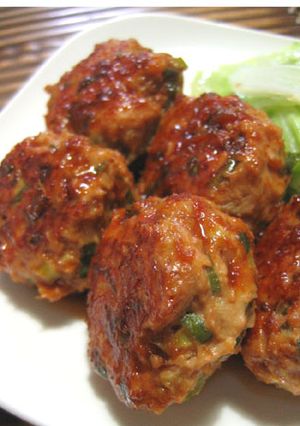 豚肉団子の生姜焼き-レシピのメイン写真