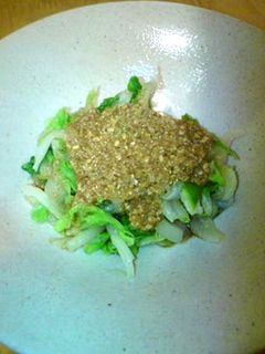 白菜のごま和え-レシピのメイン写真