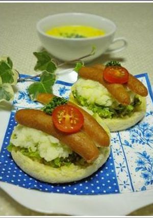 ドイツ風？オープンサンド-レシピのメイン写真