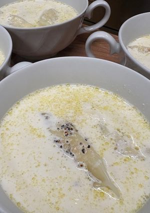 餃子の皮でポテトinラビオリのスープ-レシピのメイン写真