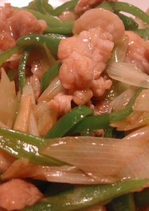 ピーマンと豚肉の炒め物-レシピのメイン写真