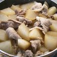 フライパンで♡大根と豚肉のほったらかし煮