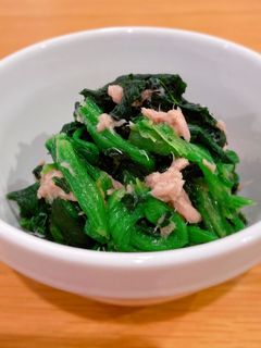 ほうれん草とツナのおひたし-レシピのメイン写真