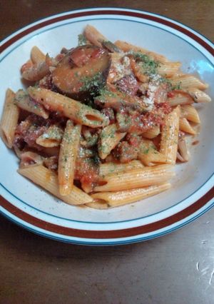 トマトガーリックパスタ-レシピのメイン写真