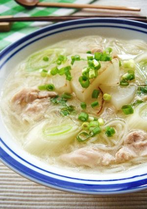 炒め大根の白だし温麺-レシピのメイン写真