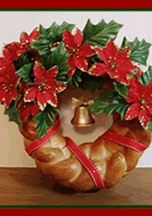パンのリースdeクリスマス☆2010-レシピのメイン写真