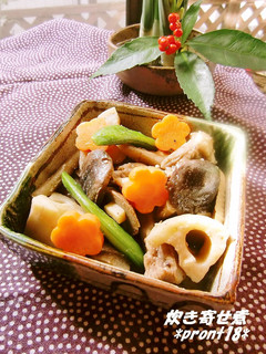 炊き寄せ煮 おせち⑦-レシピのメイン写真