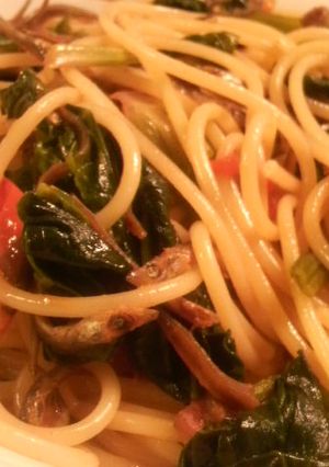 小女子orじゃことトマトのパスタ-レシピのメイン写真