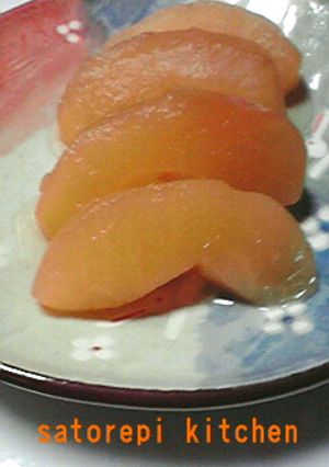 りんごのコンポート-レシピのメイン写真