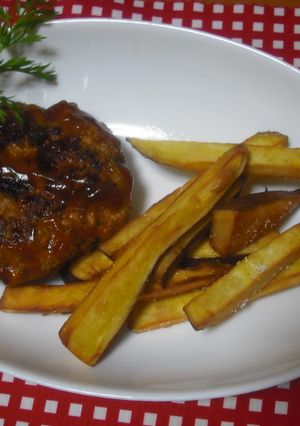 節約＆ヘルシー煮込みハンバーグ-レシピのメイン写真