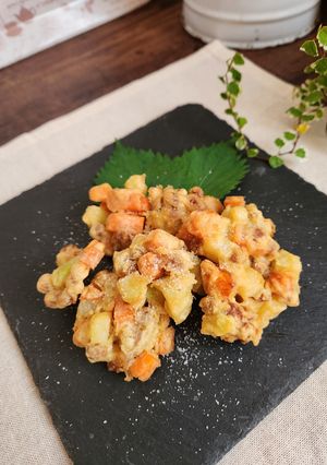 米粉で納豆のかき揚げ-レシピのメイン写真