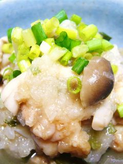 サッパリ☆鶏肉の大根おろし煮-レシピのメイン写真
