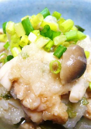 サッパリ☆鶏肉の大根おろし煮-レシピのメイン写真