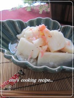 旨みじんわり★長いもと桜海老ほっこり煮-レシピのメイン写真