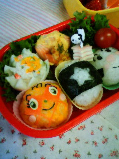 キャラ弁☆小さなメロンパンナちゃん☆-レシピのメイン写真