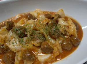 次男特製❤ミートボールのチーズ和え-レシピのメイン写真