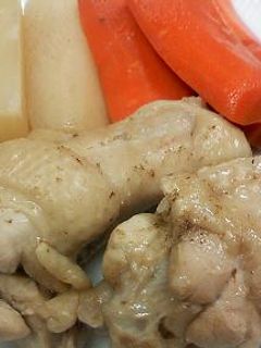 シンプル 鶏手羽元と根菜のさっぱり煮-レシピのメイン写真