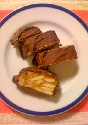 チョコビスファッジケーキ-レシピのメイン写真