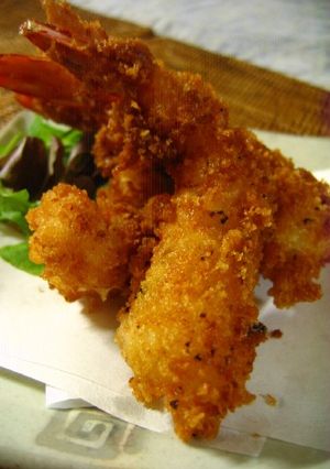 繋ぎはお好み焼き粉で！さくふわエビフライ-レシピのメイン写真