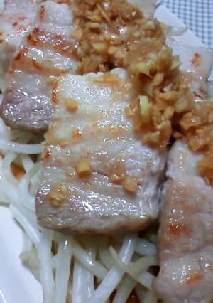 豚バラのカリカリ焼き-レシピのメイン写真