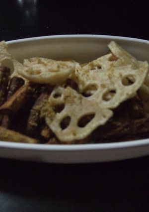 レンコンの素揚げ-レシピのメイン写真