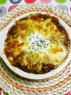 簡単カレードリア(焼きカレー?)-レシピのメイン写真