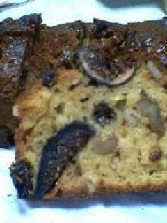 ラム酒漬けいちぢくとくるみのパウンドケーキ-レシピのメイン写真