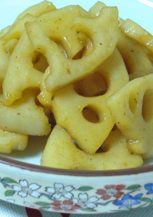 割烹白だし☆れんこんの炒り煮-レシピのメイン写真
