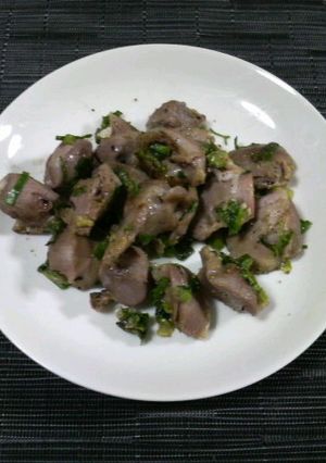 簡単■砂肝の山椒炒め-レシピのメイン写真