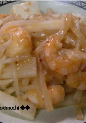 えびと大根のキムチ味うま煮-レシピのメイン写真