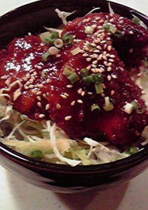チキン味噌カツ丼-レシピのメイン写真