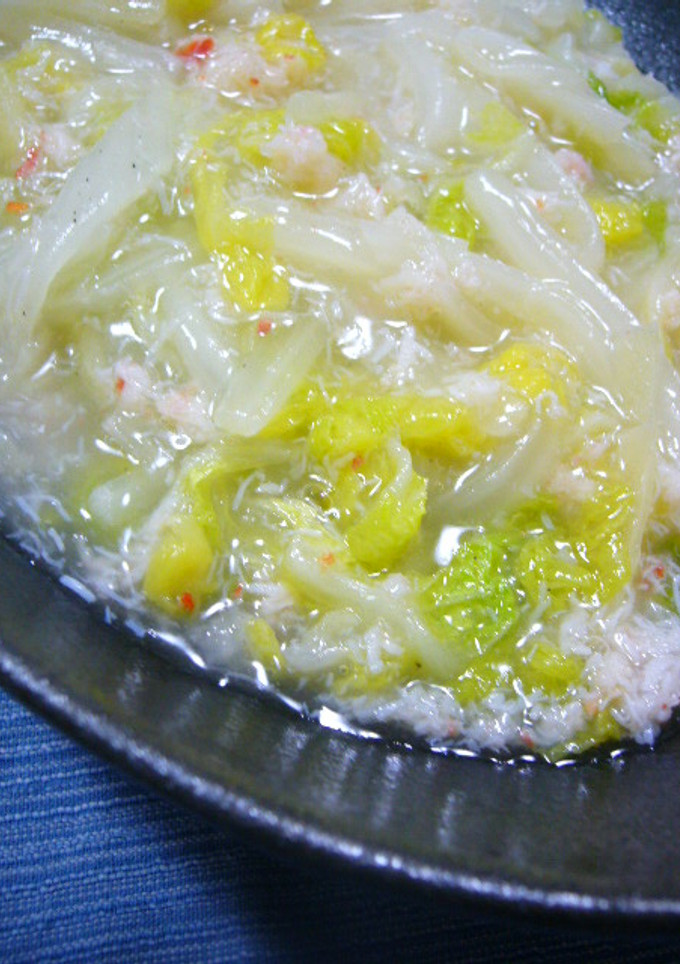 簡単中華☆白菜のとろとろ煮-レシピのメイン写真