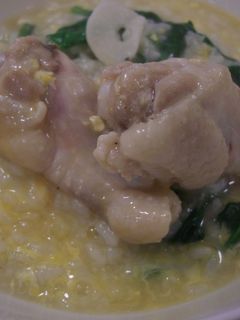 にんにく鶏☆卵の中華おじや☆-レシピのメイン写真