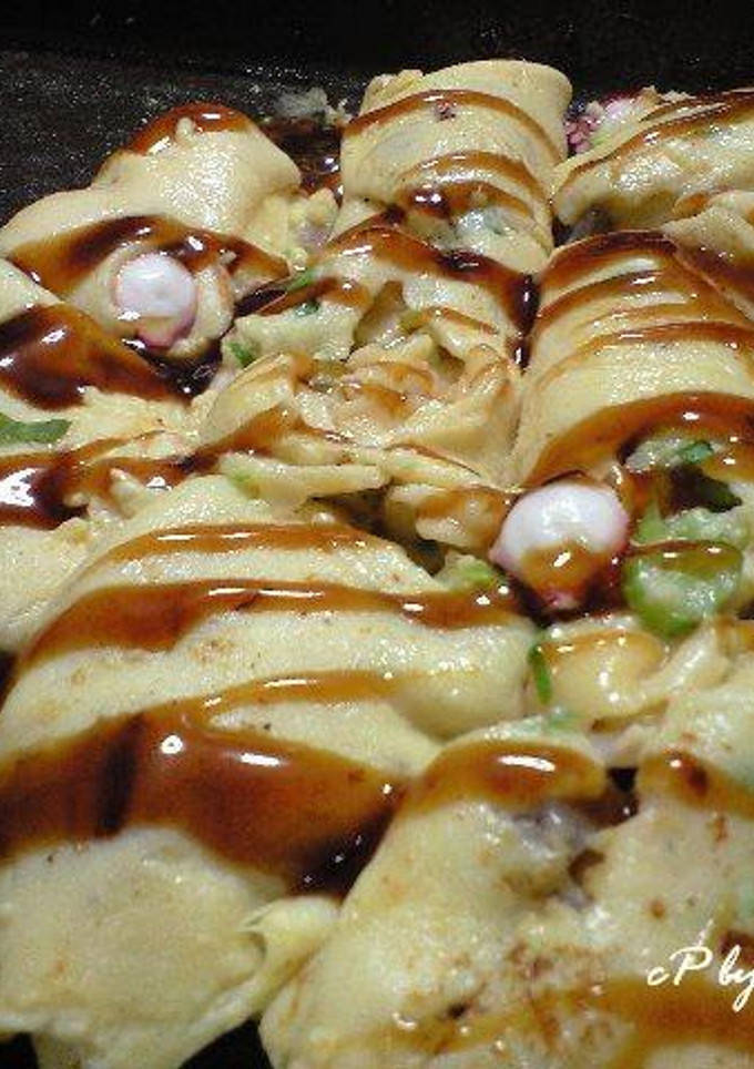 お好み風とろとろたこ焼き-レシピのメイン写真