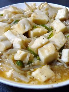 餃子でマーボーはんぺん-レシピのメイン写真
