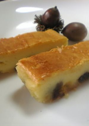 ホワイトチョコとレーズンのチーズケーキ-レシピのメイン写真