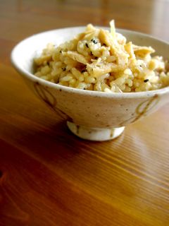 生姜とお揚げさんの炊き込みご飯-レシピのメイン写真